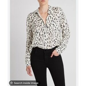 Rails Rocsi shirt Ivory Cheetah